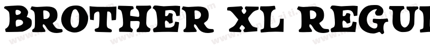 Brother XL Regular XL字体转换